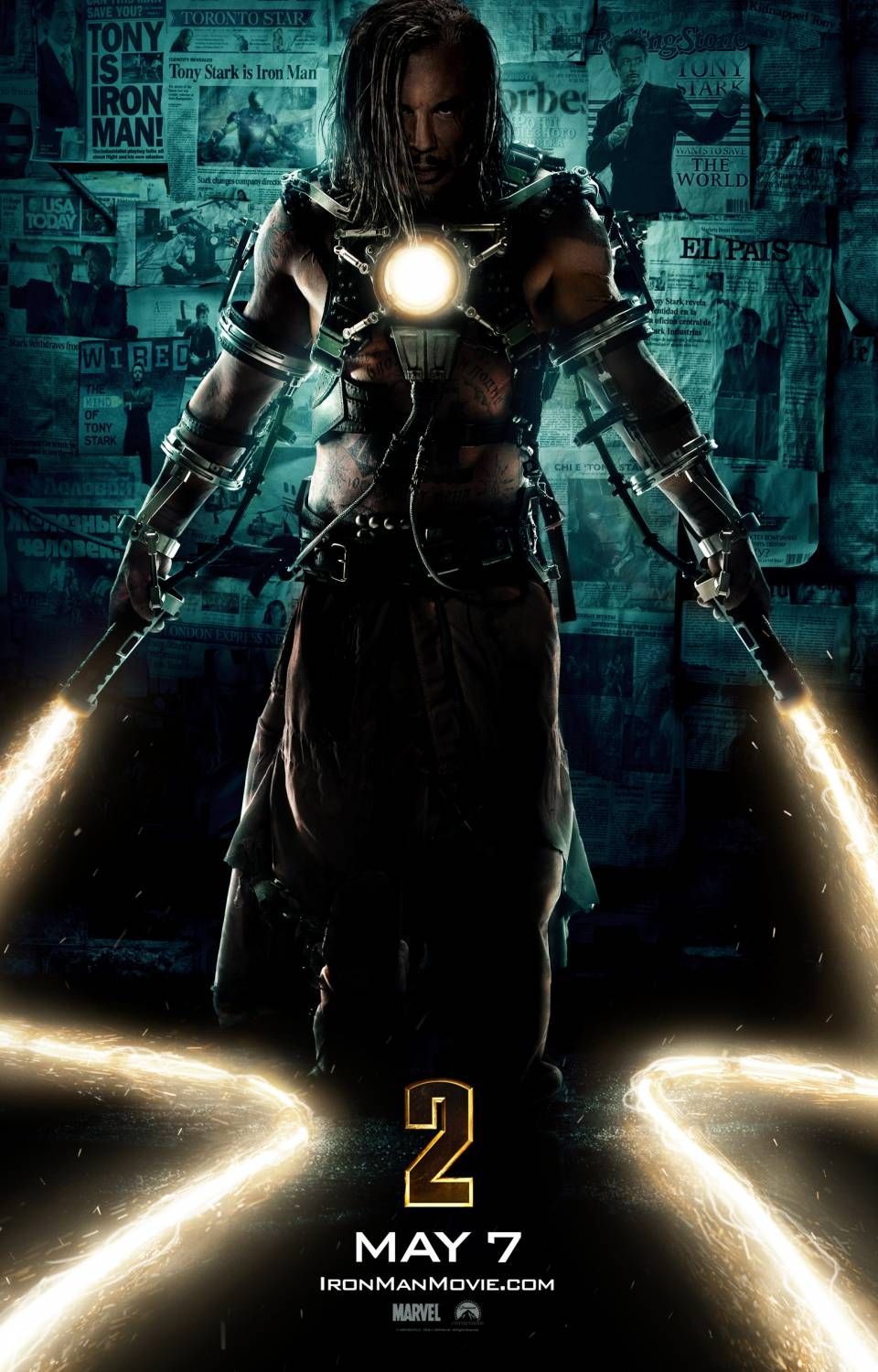 Iron Man 2 Whiplash Poster