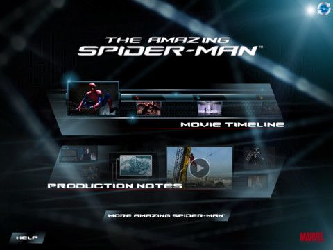 The Amazing Spider-Man Blu-ray Second Screen App Photo #1