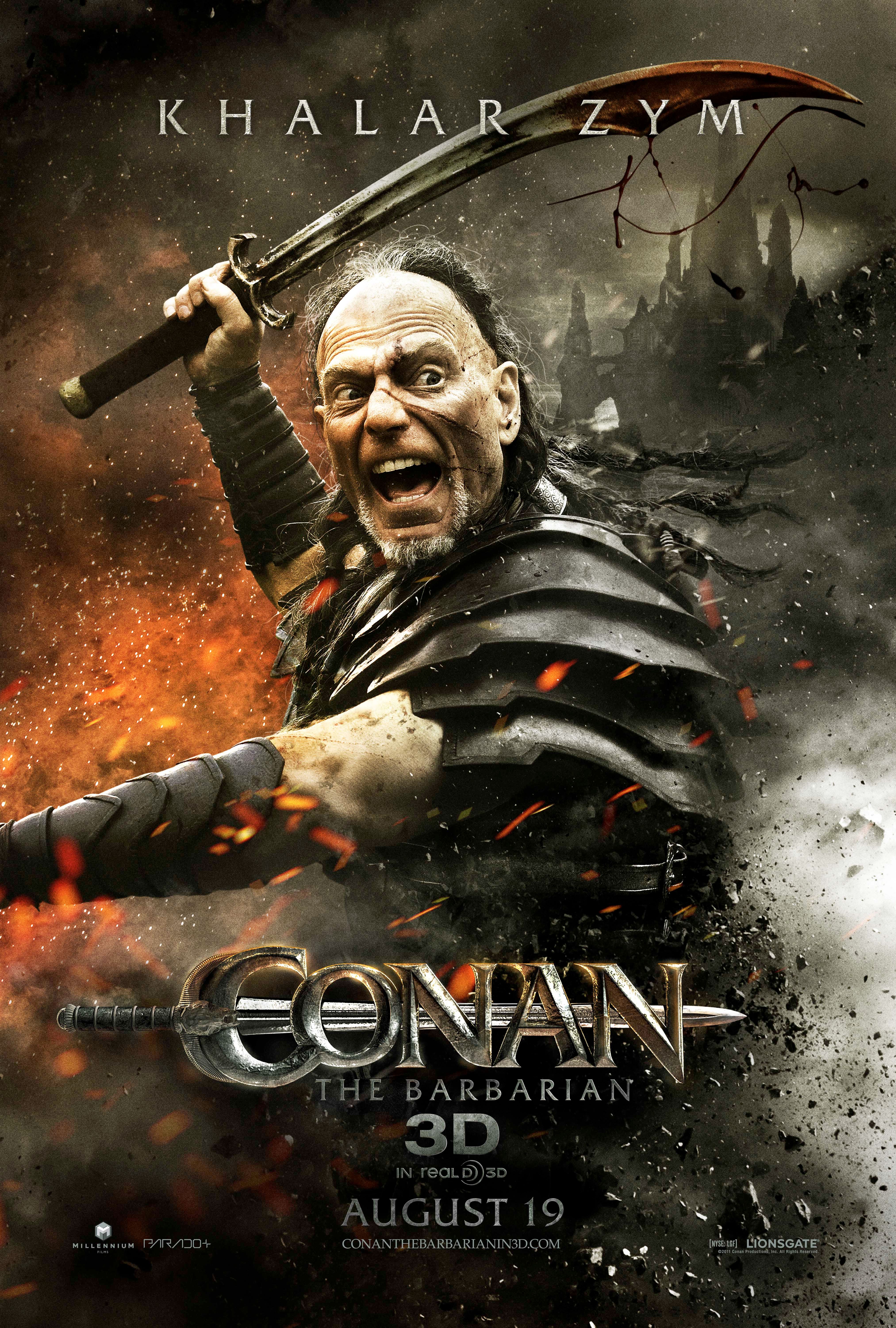 Conan the Barbarian Stephen Lang Character Poster