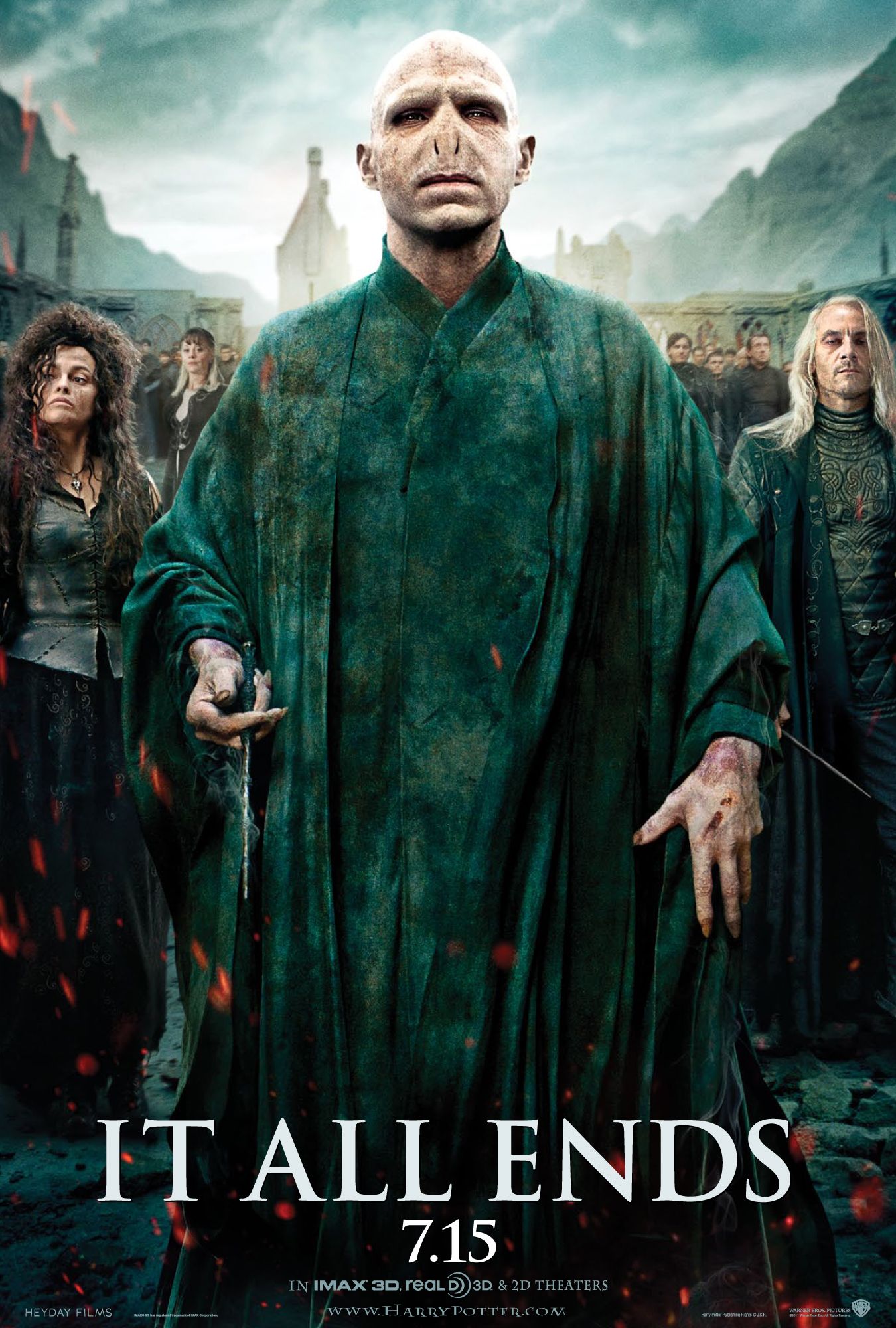 Harry Potter and the Deathly Hallows - Part 2 Villains Poster