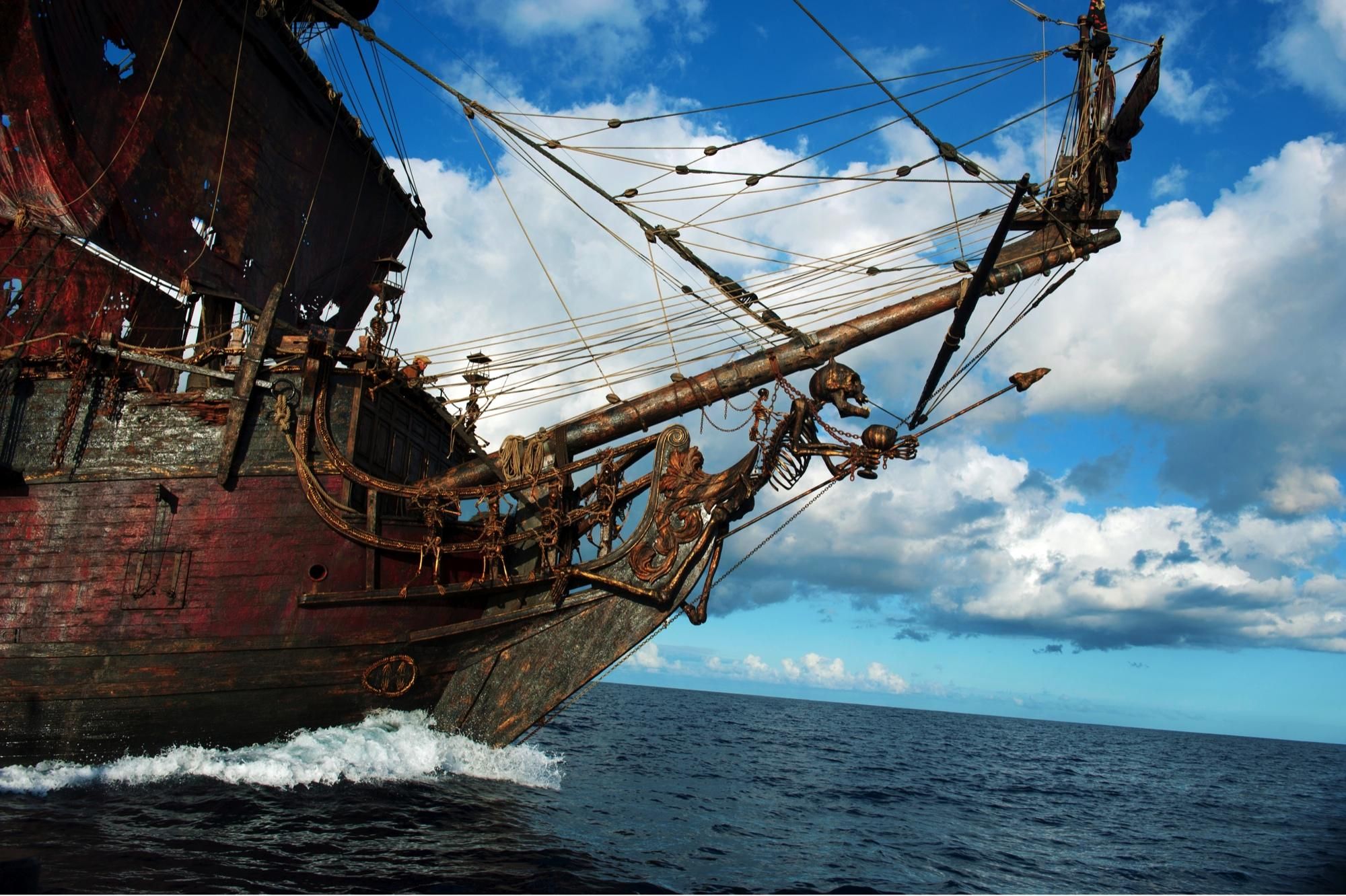 Pirates of the Caribbean: On Stranger Tides pirate ship