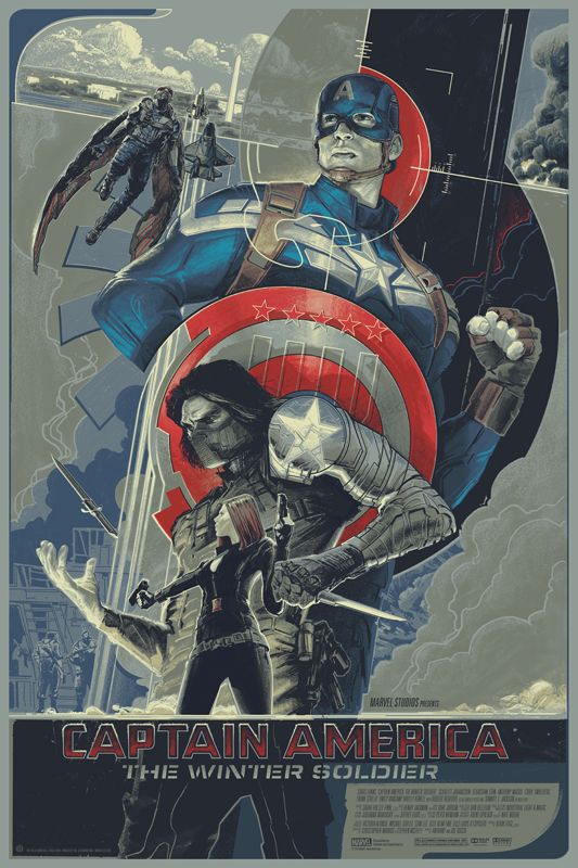 Captain America: The Winter Soldier Mondo Poster 2