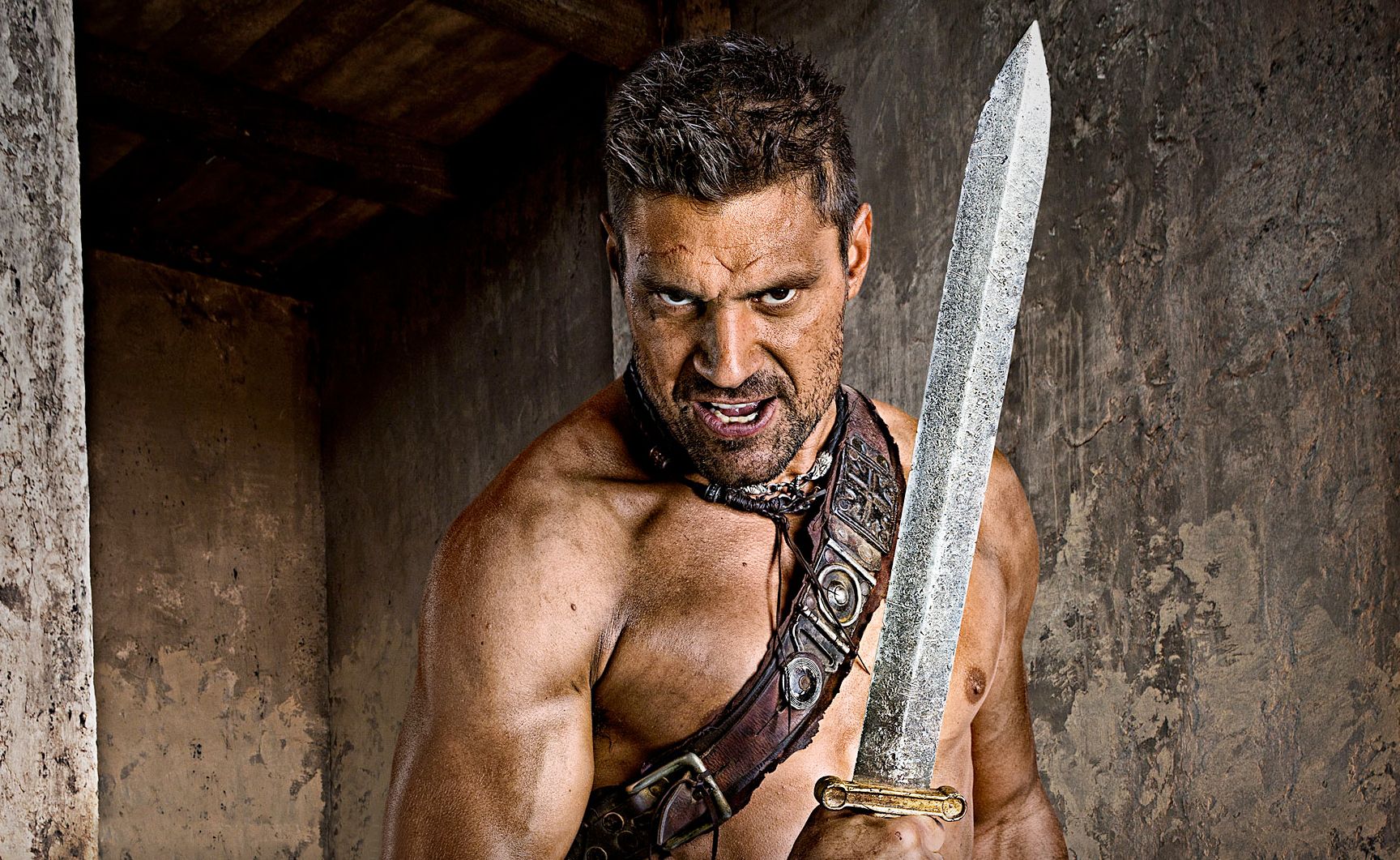 Manu Bennett talks Spartacus: VengeanceSpartacus: Vengeance debuts on Starz Friday, January 27 at 10 PM ET, with {0} starring as the new Spartacus in place of the late {1}. {2} (Crixius), {3} (Ashur), {4} (Glaber), and {5} (Agron) all return to the series, and they recently held a conference call to discuss the new season. Here's what they had to say below.