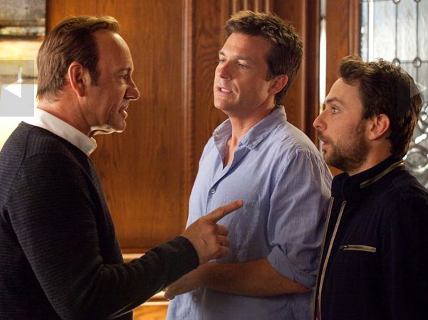 Kevin Spacey, Jason Bateman, and Charlie Day in Horrible Bosses