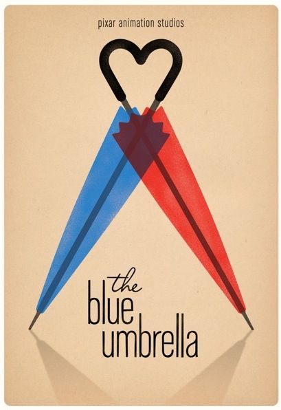 The Blue Umbrella Poster 1