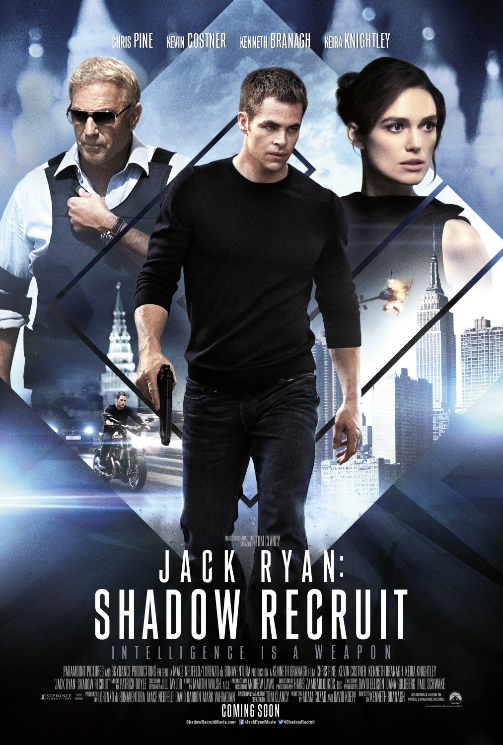 Jack Ryan: Shadow Recuit UK Poster