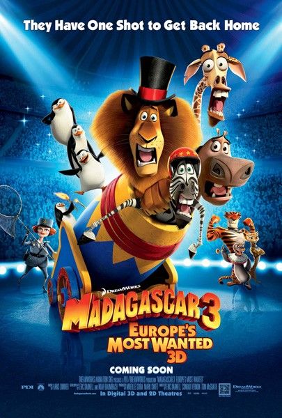 Madagascar 3 Europe's Most Wanted Poster #2