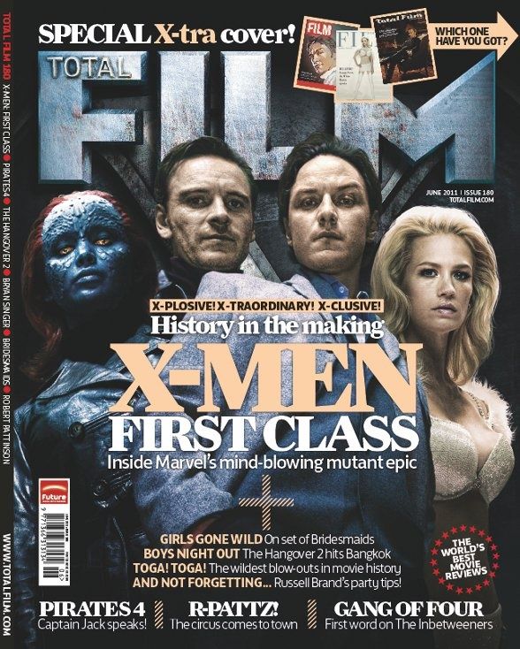 X-Men First Class Total Film Magazine Cover #1