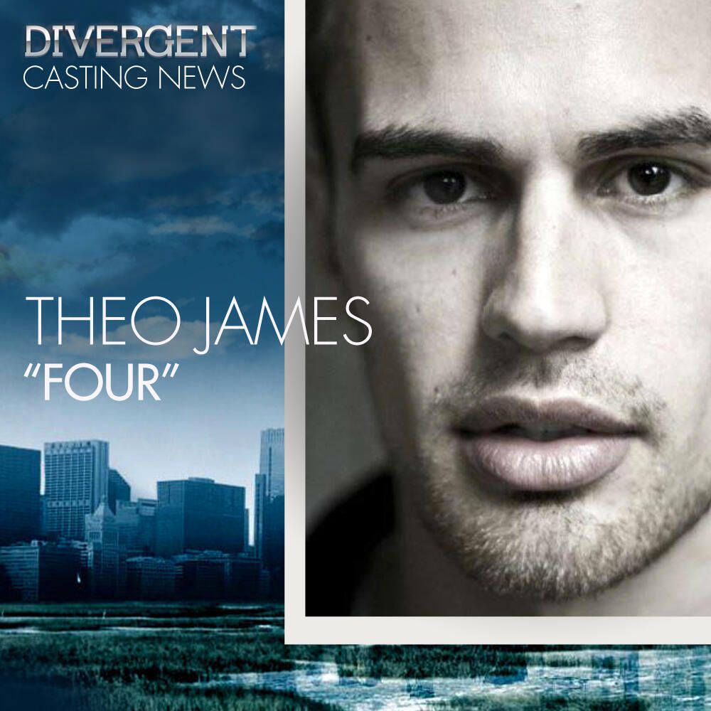 Theo James is Four in Divergent Announcement Photo