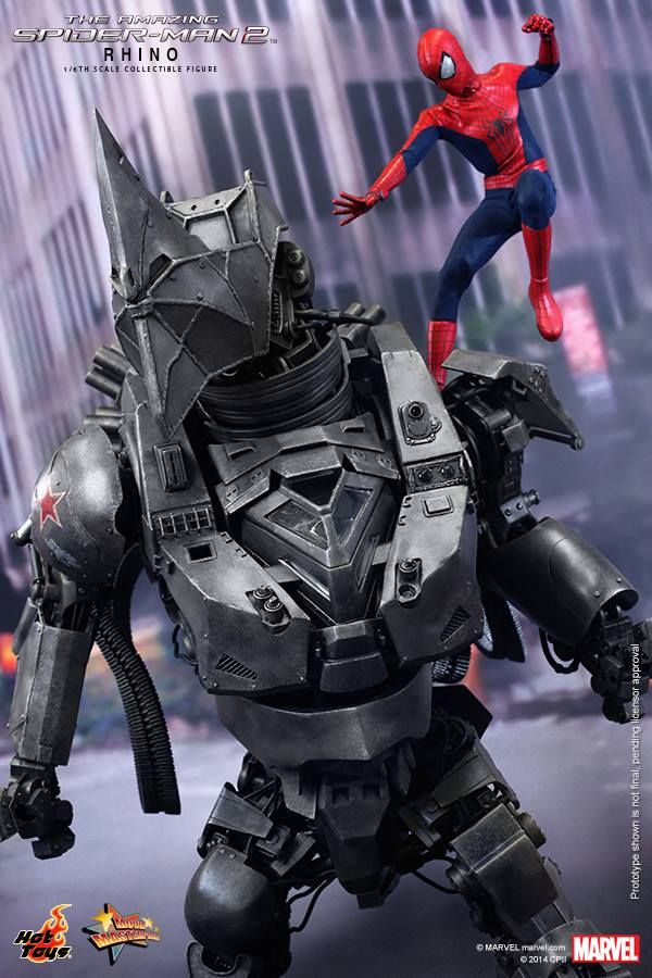 The Amazing Spider-Man 2 Hot Toys Rhino Photo 2