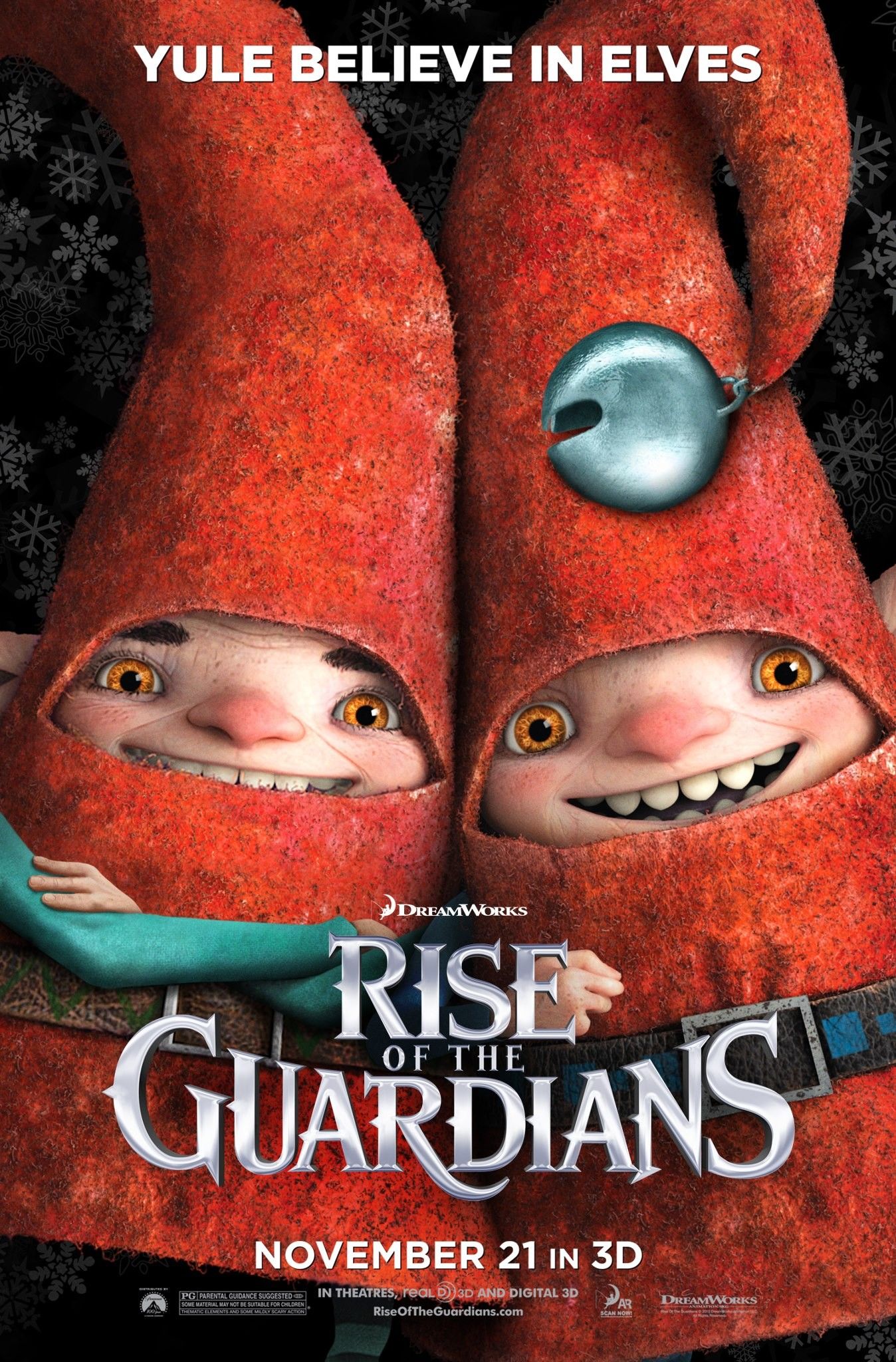 Rise of the Guardians Elves Character Poster