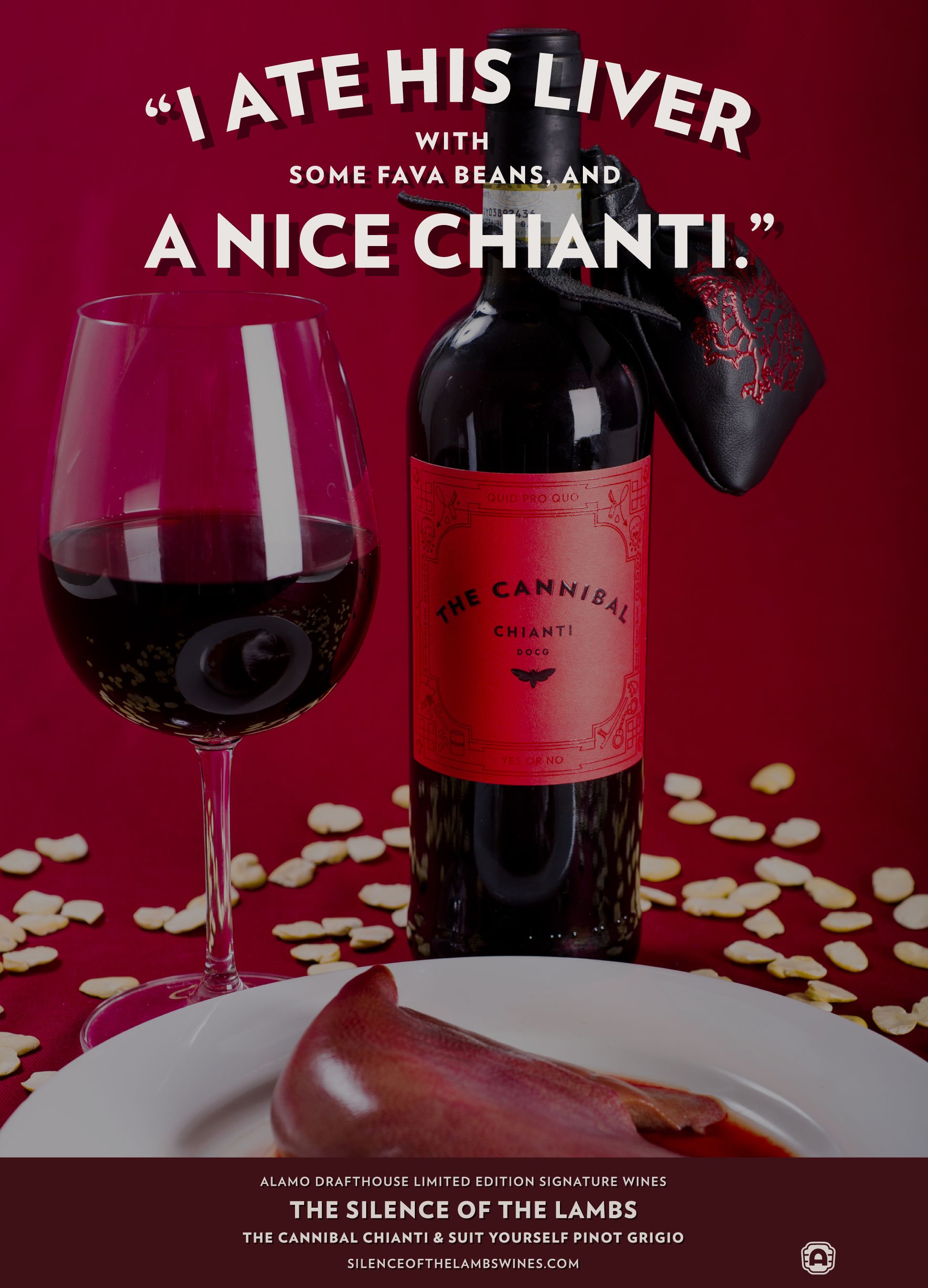 Silence of the Lambs Wine Ad