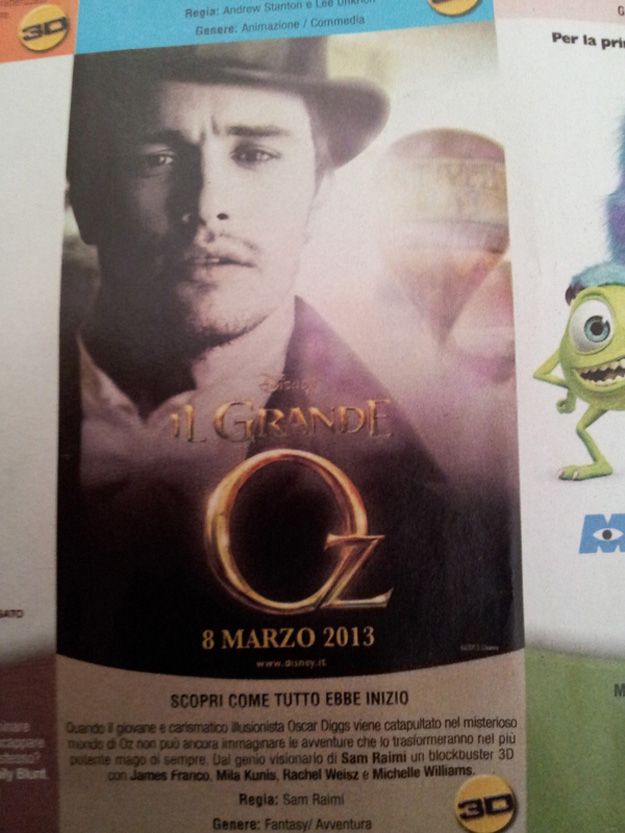 Oz: The Great and Powerful James Franco Photo