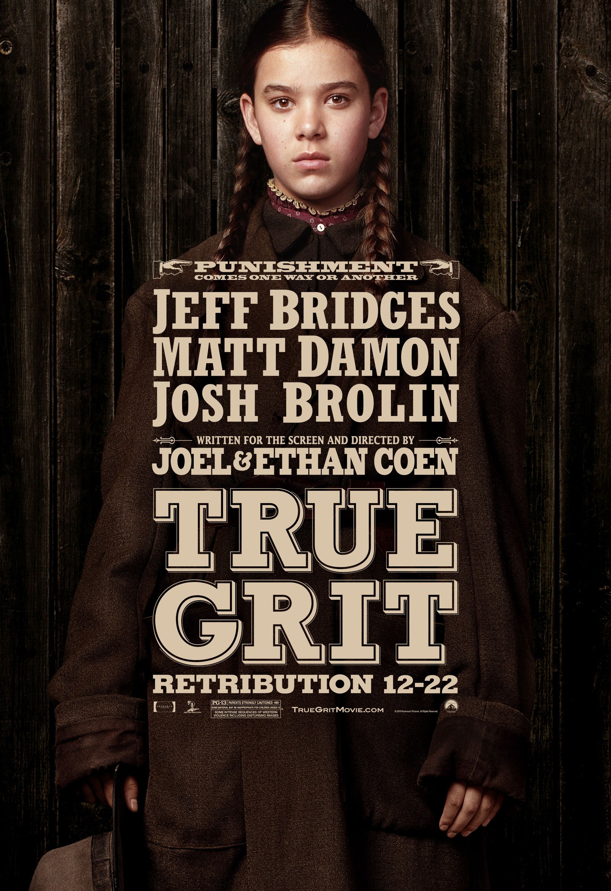 Five True Grit Character Posters