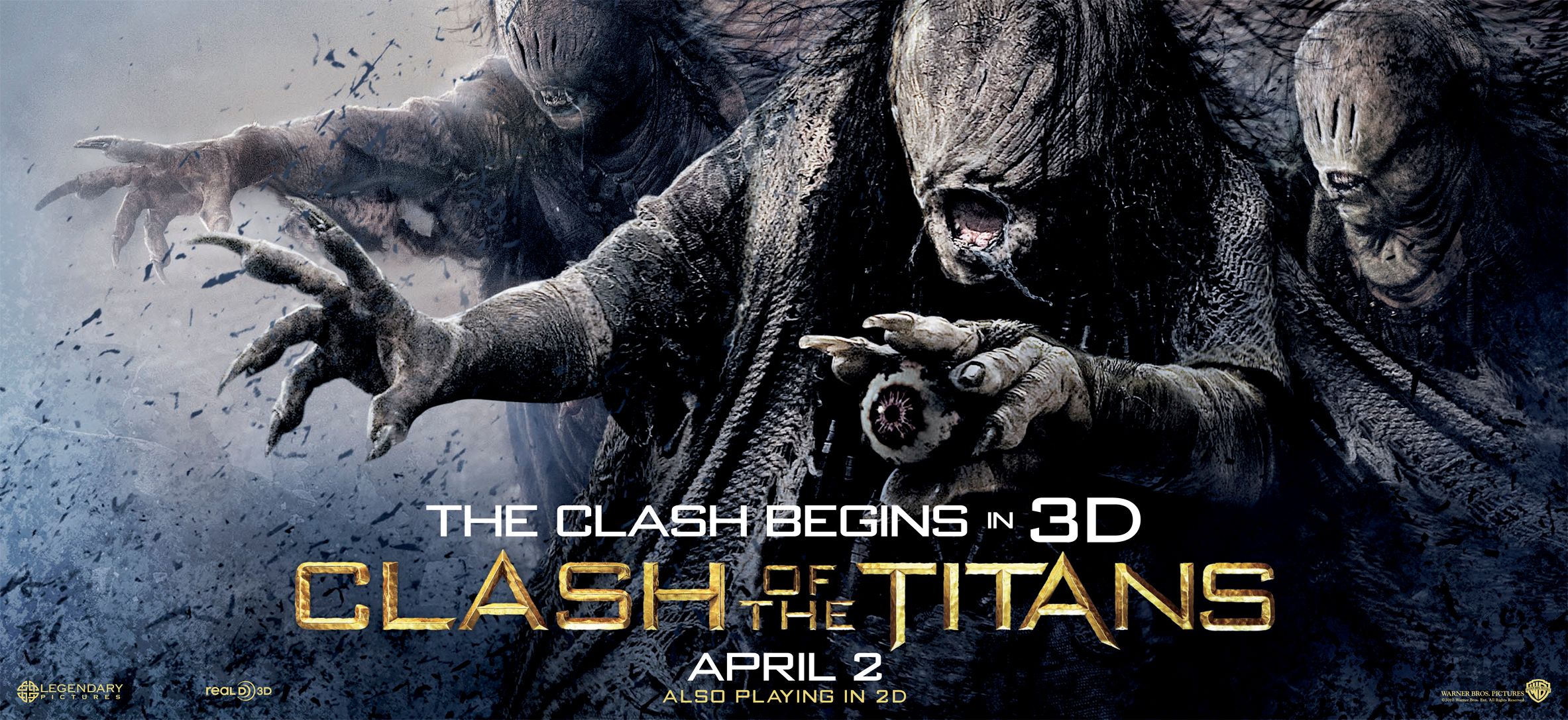 Clash Of The Titans Posters/Banners Now In 3D!