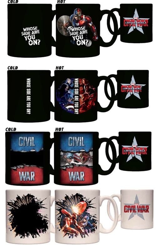 Captain America Civil War Mug Art 4
