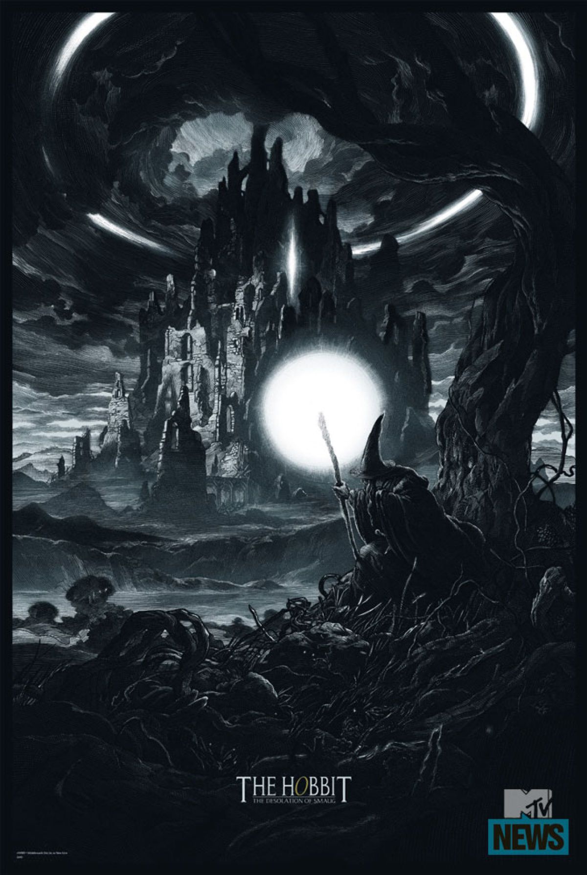 The Hobbit: The Desolation of Smaug Mondo Poster
