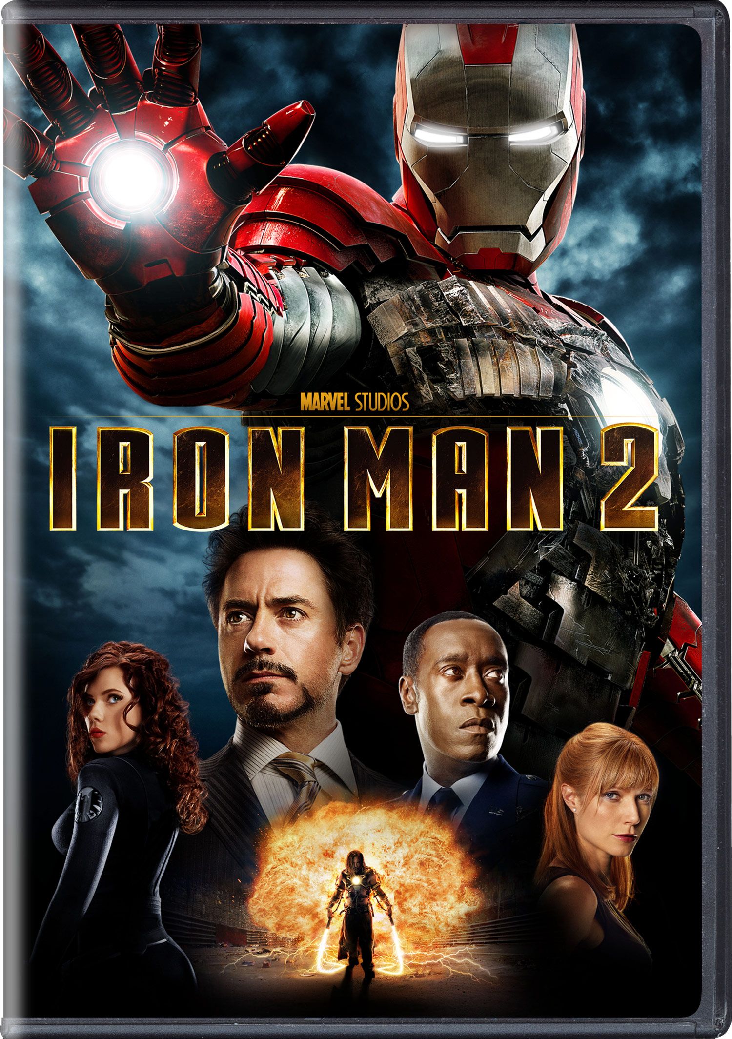 Iron Man 2 DVD cover art