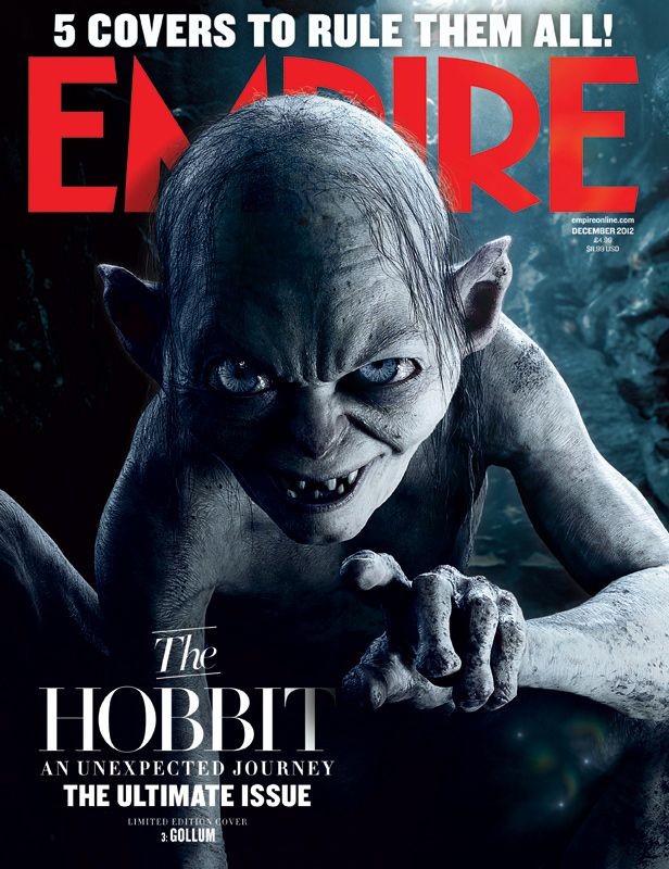 The Hobbit: An Unexpected Journey Gollum Empire Cover