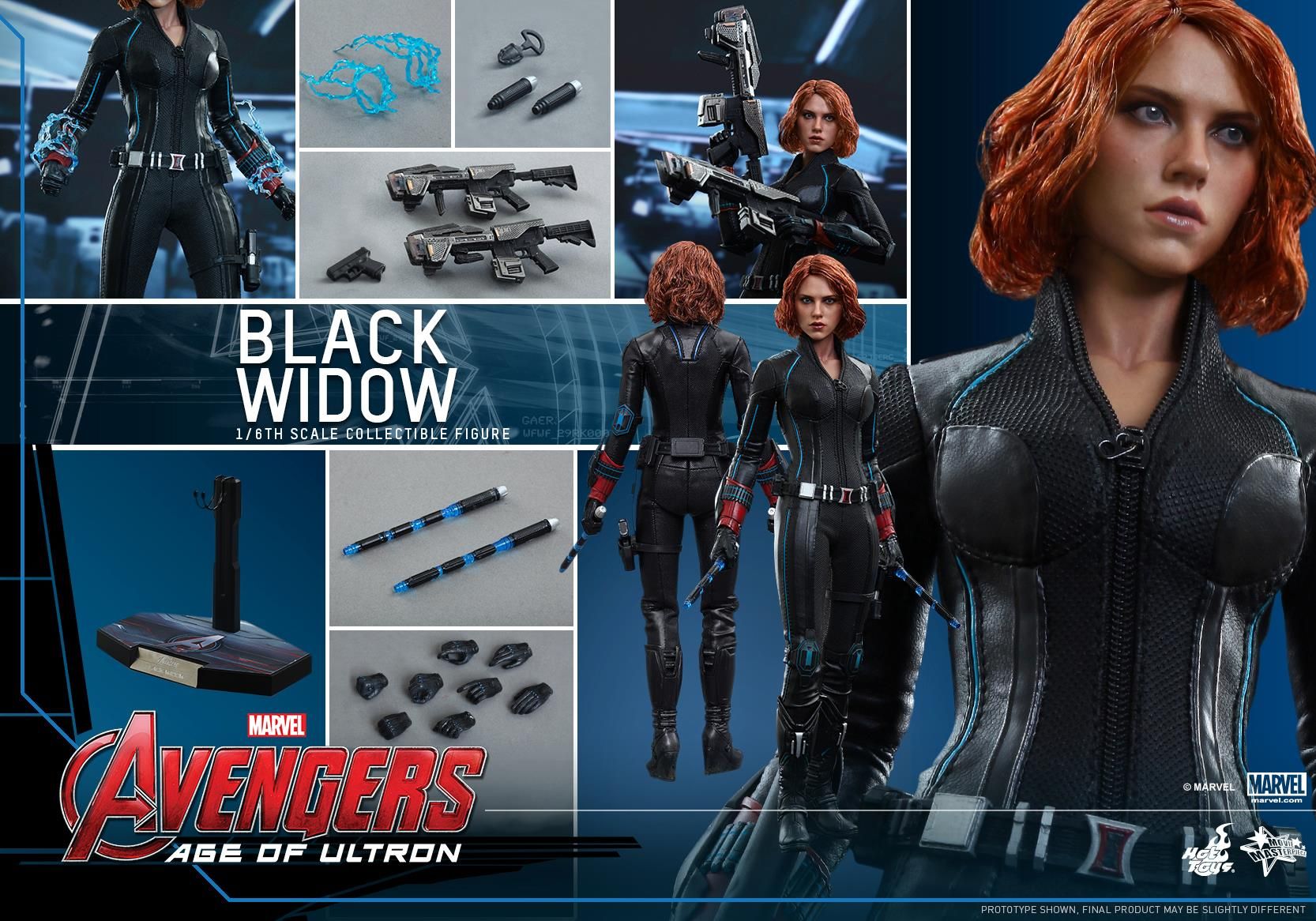 Avengers 2 Black Widow hot Toys Action Figure Photo 17