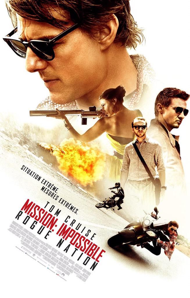 Mission: Impossible Rogue Nation International Poster