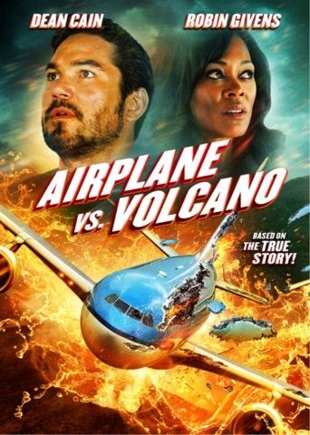 Airplane Vs. Volcano Poster