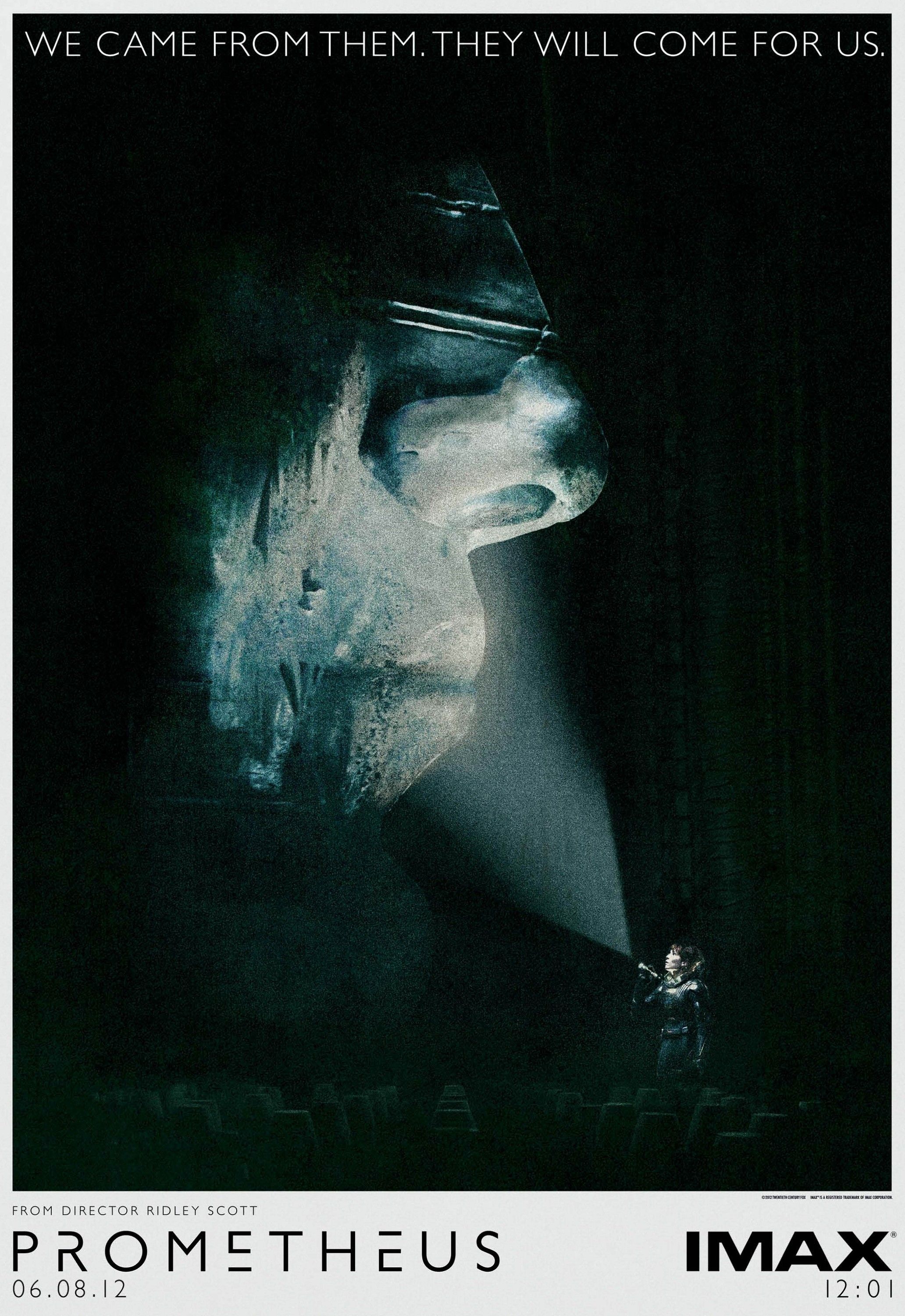 Prometheus Midnight IMAX Poster