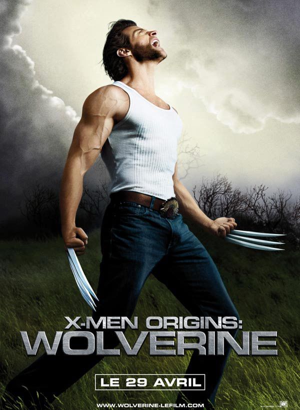 X-Men Origins: Wolverine International Poster