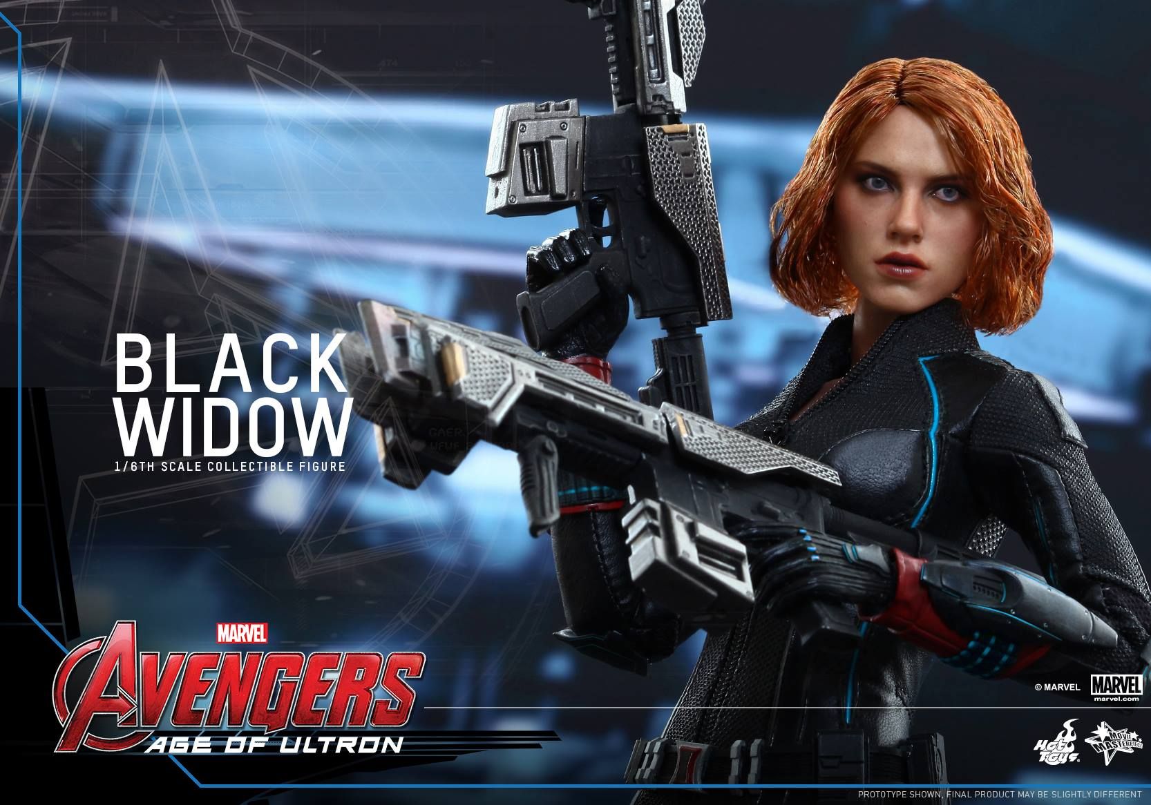 Avengers 2 Black Widow hot Toys Action Figure Photo 15