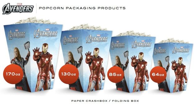 The Avengers Golden Link Europe's theater Product #6