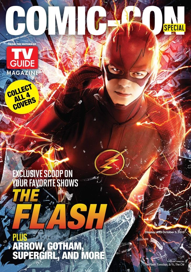 The Flash TV Guide Comic-Con 2015 Cover