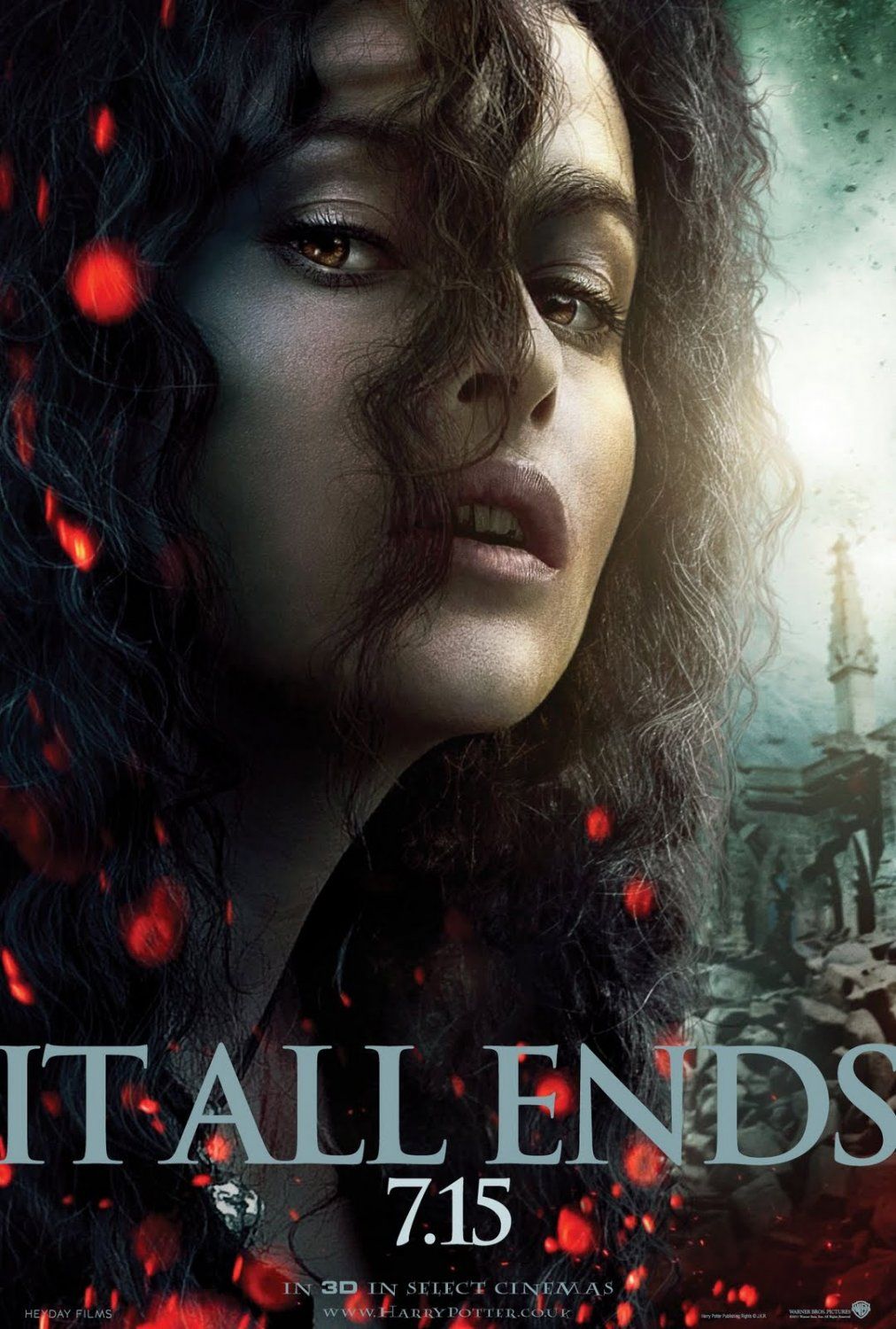 Harry Potter and the Deathly Hallows - Part 2 Bellatrix Poster