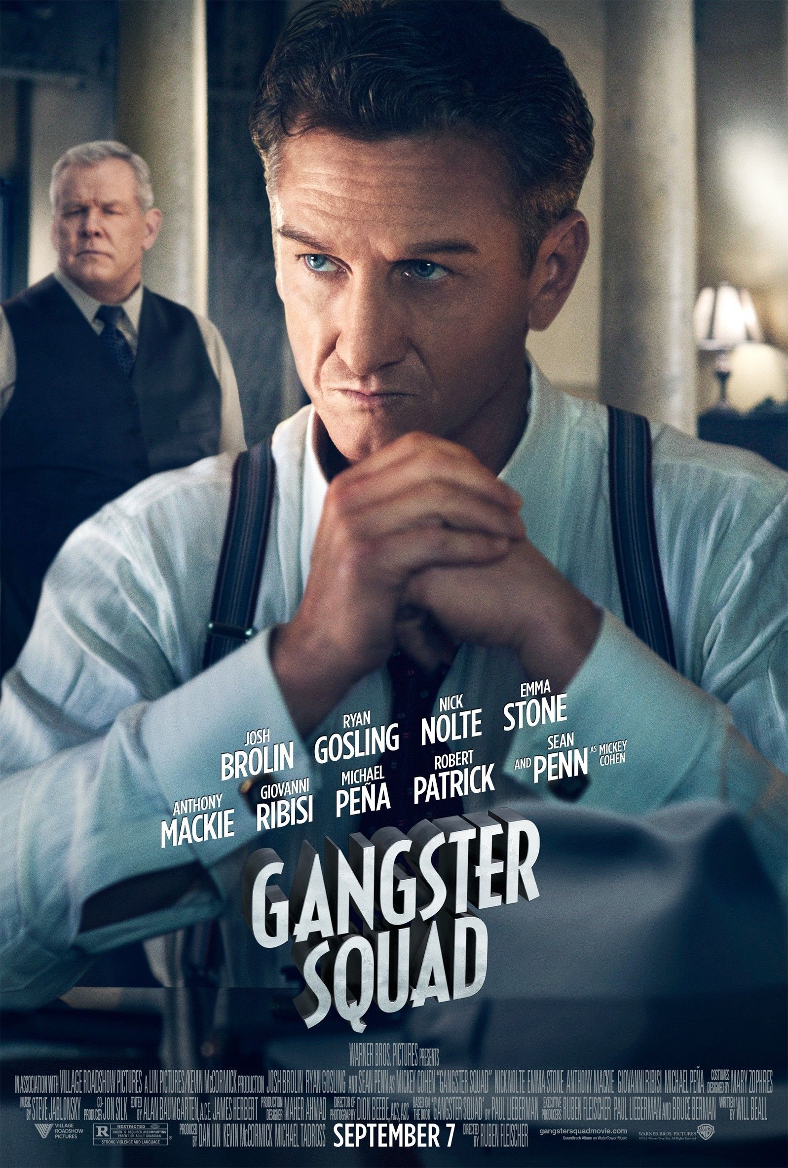 Gangster Squad Sean Penn Character Poster