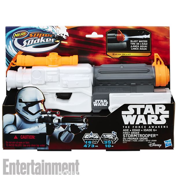 Star Wars The Force Awakens Stormtrooper squirt gun