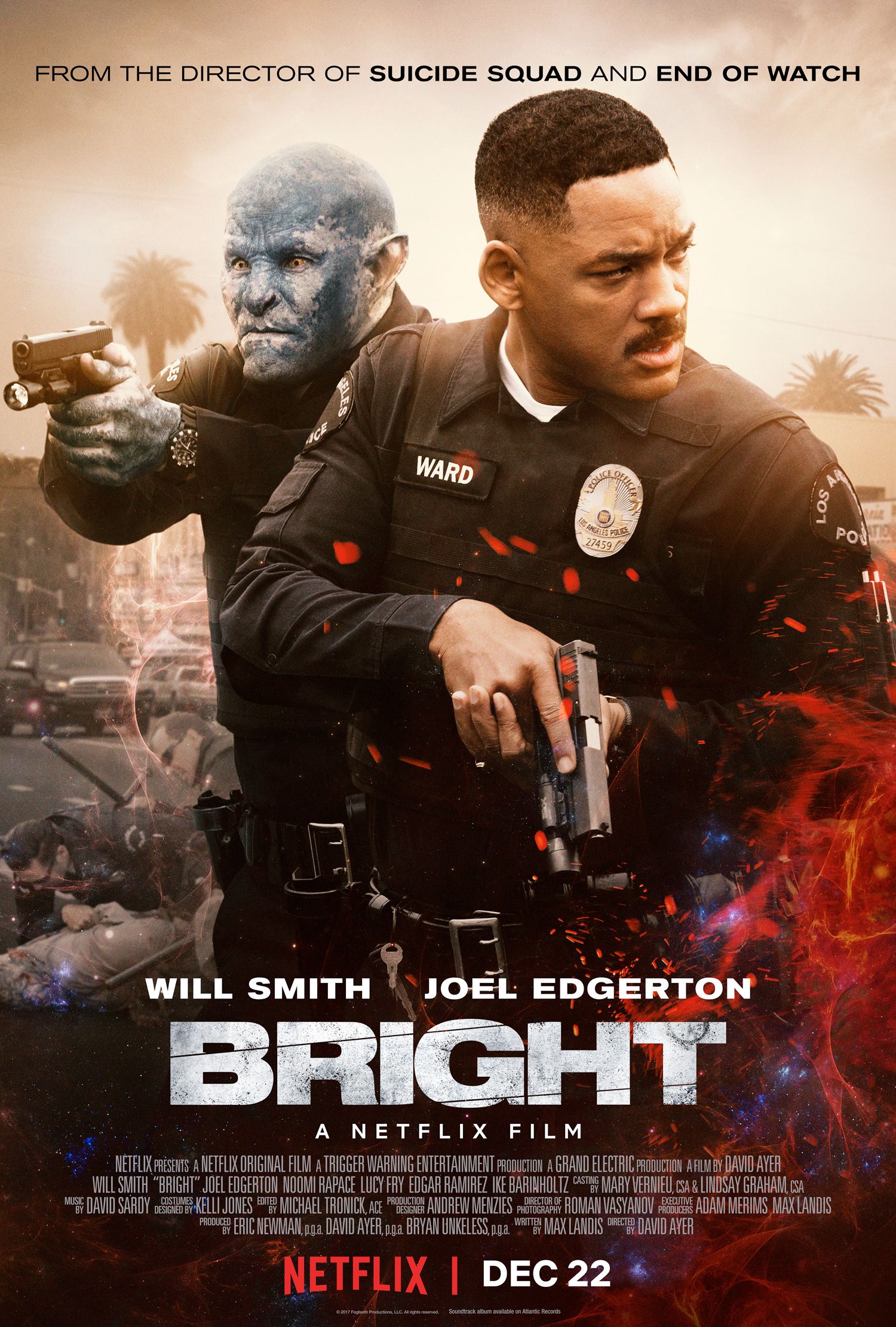 Bright Poster Netflix movie