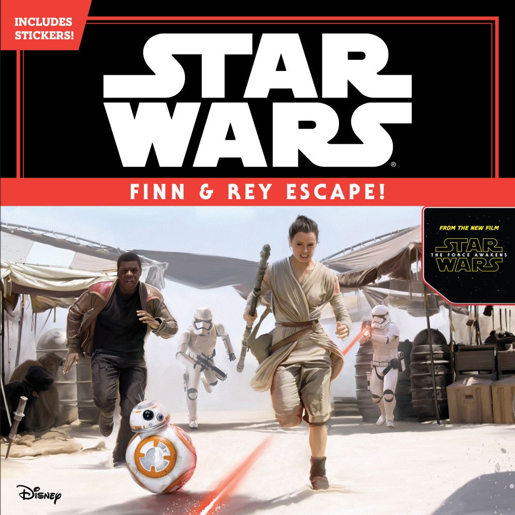 Rey and Finn Escape