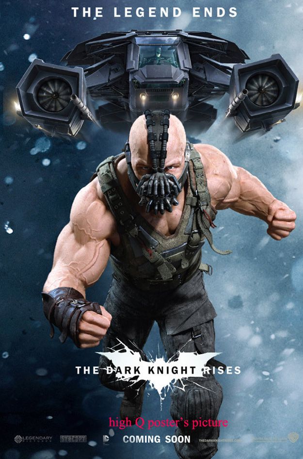 The Dark Knight Rises Poster #4