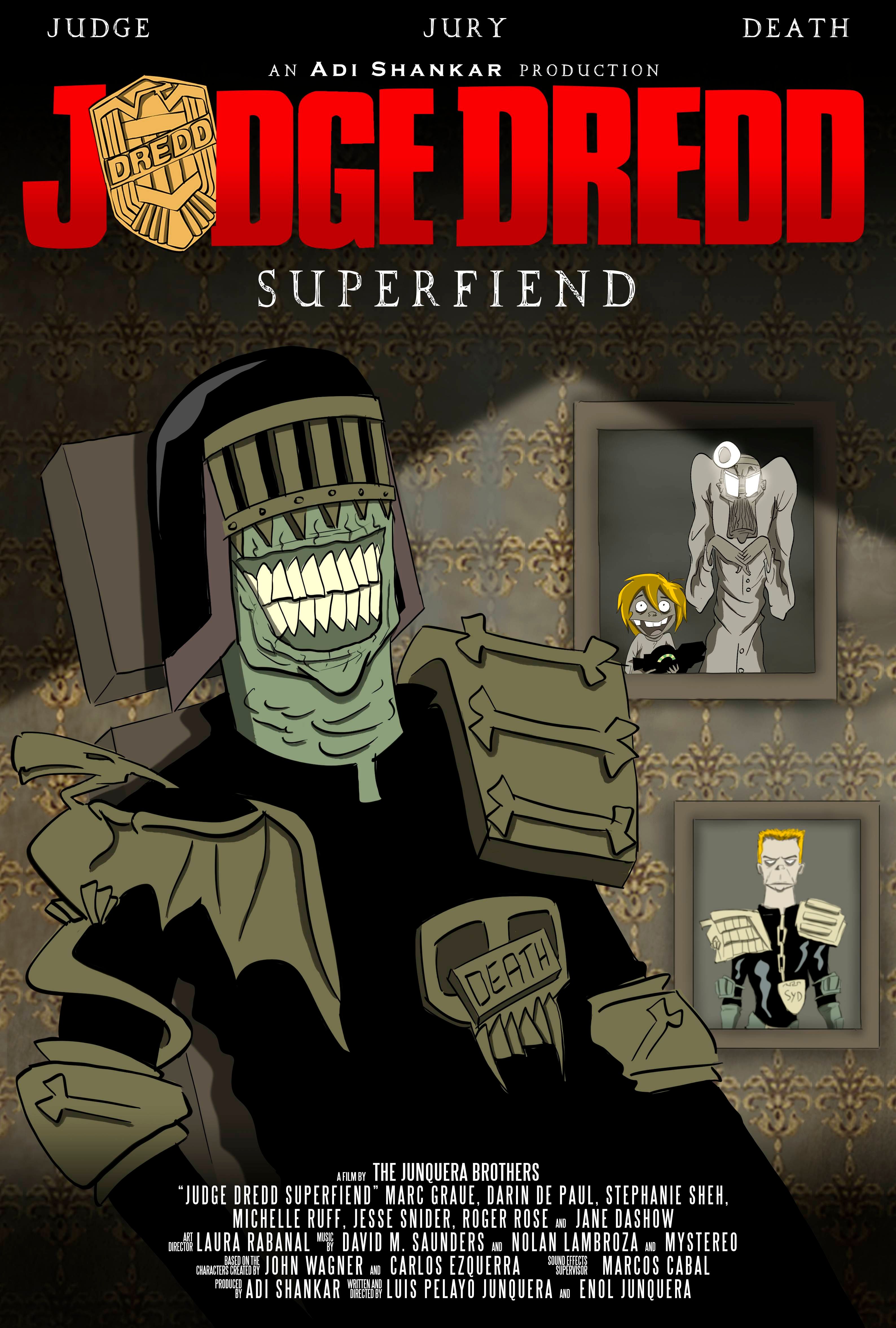 Dredd spinoff Superfiend Poster