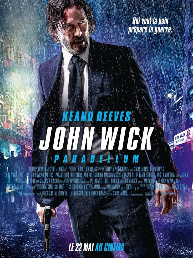 John Wick 3 Parabellum International Poster