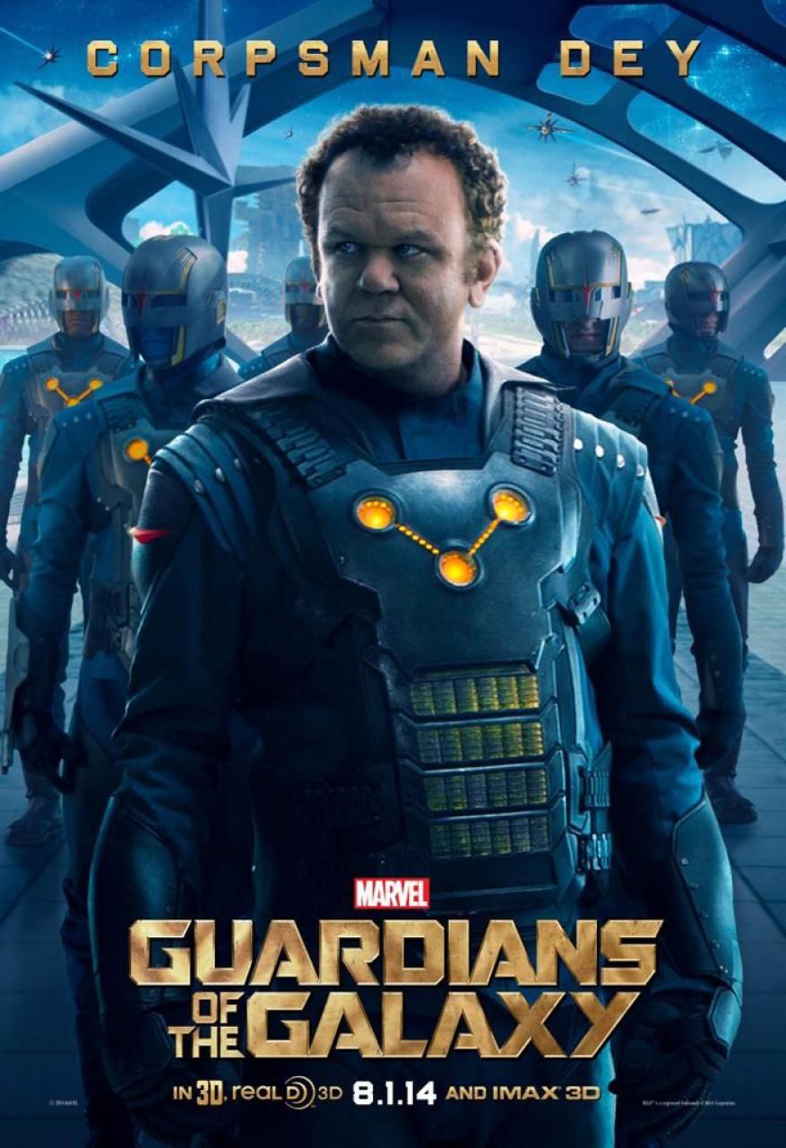 Guardians of the Galaxy Corpsman Dey Character Poster