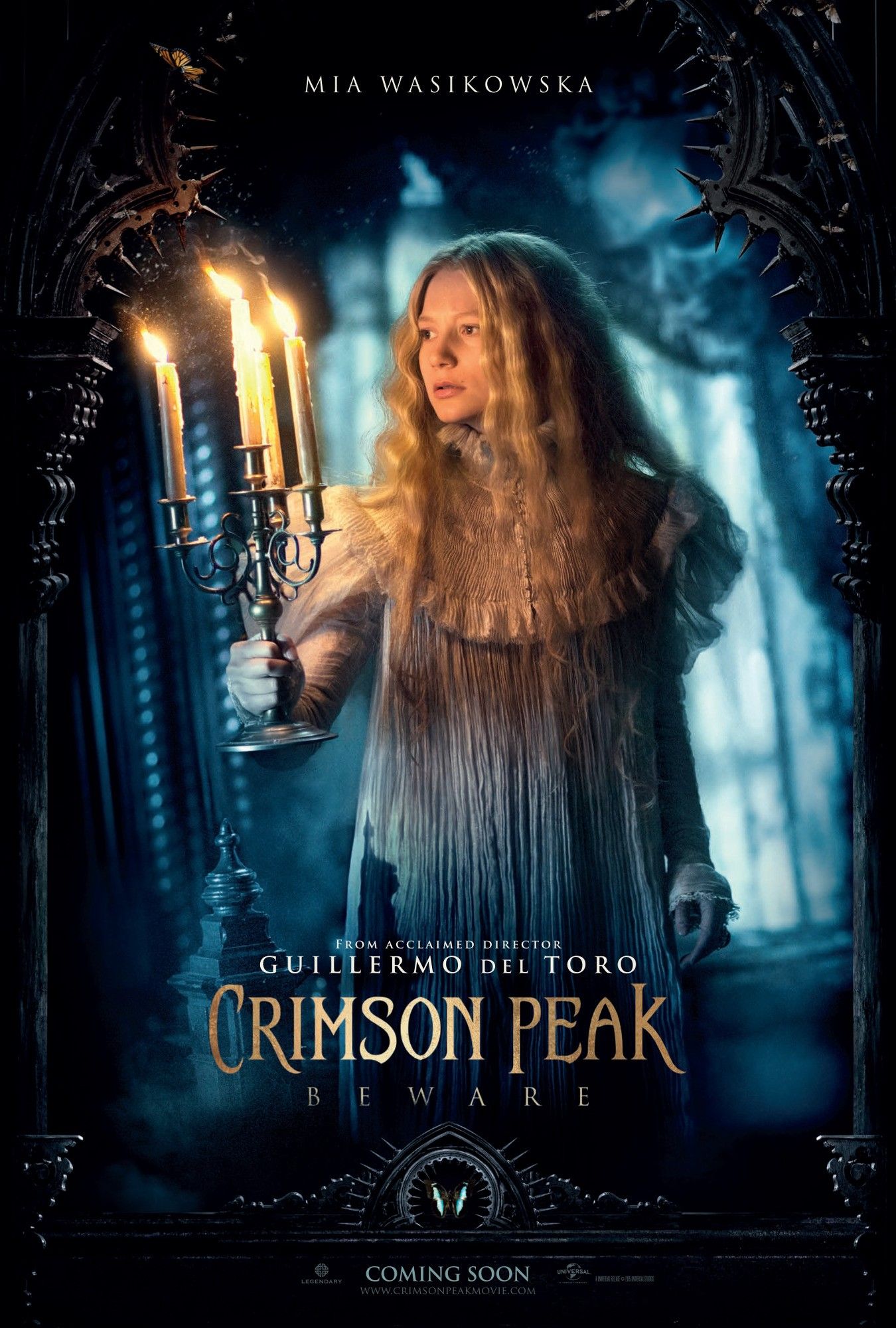 Crimson Peak Mia Wasikowska Character Poster