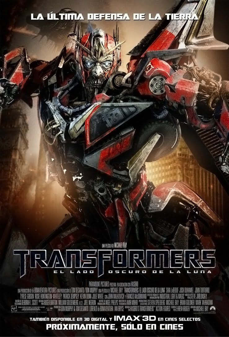 Transformers: Dark of the Moon International Poster