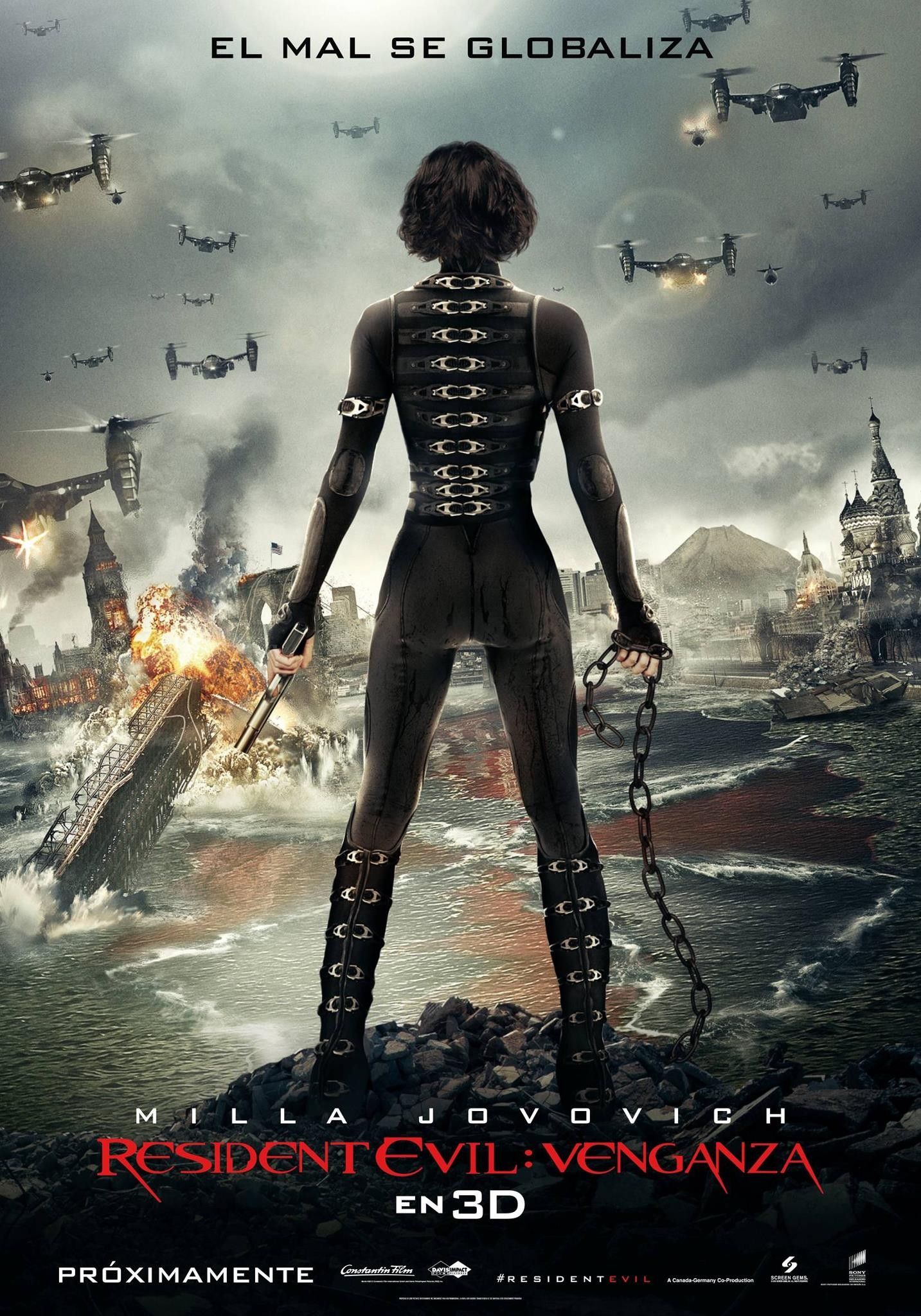 Resident Evil Spanish Poster