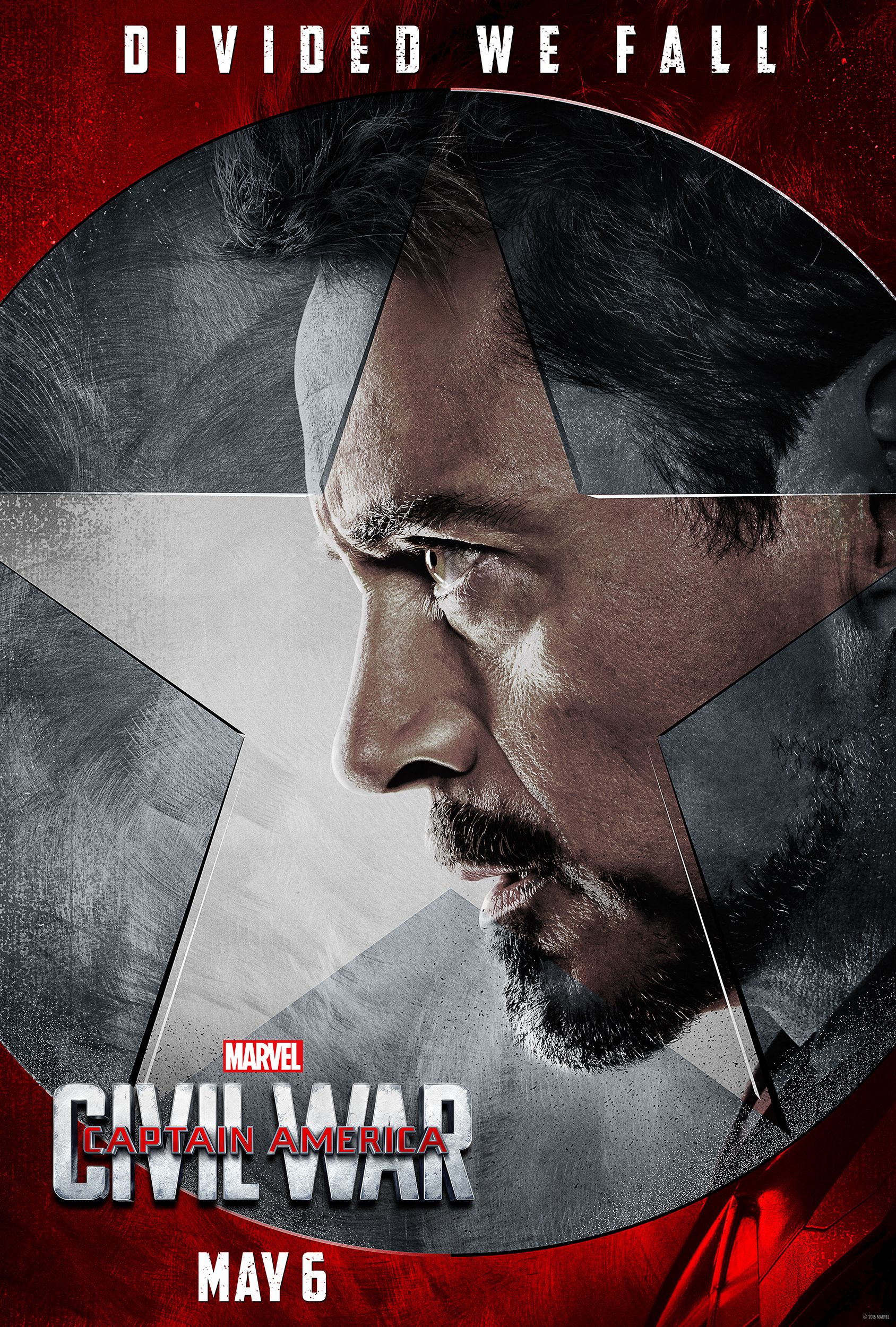Captain America Civil War Team Iron Man Poster 1