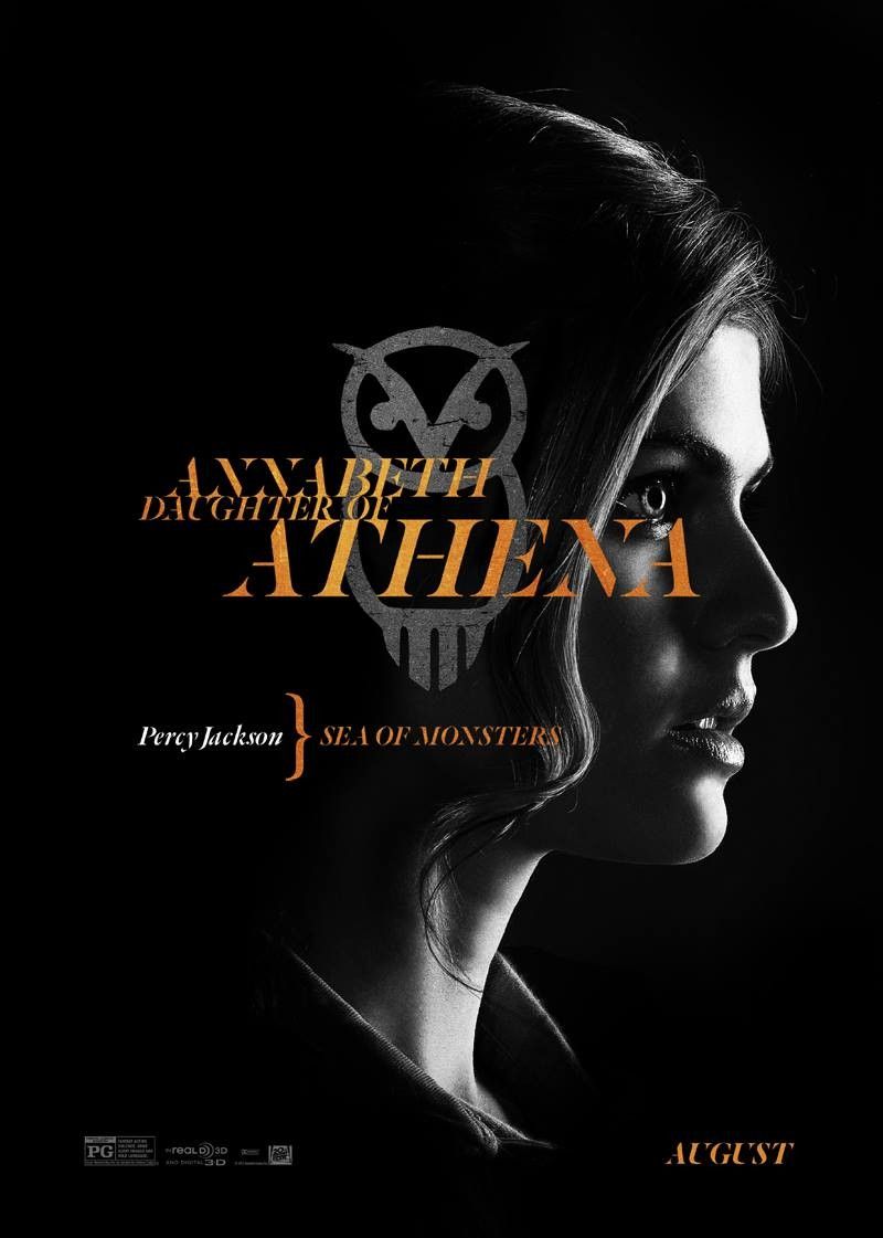 Percy Jackson: Sea of Monsters Annabeth Chase Character Poster