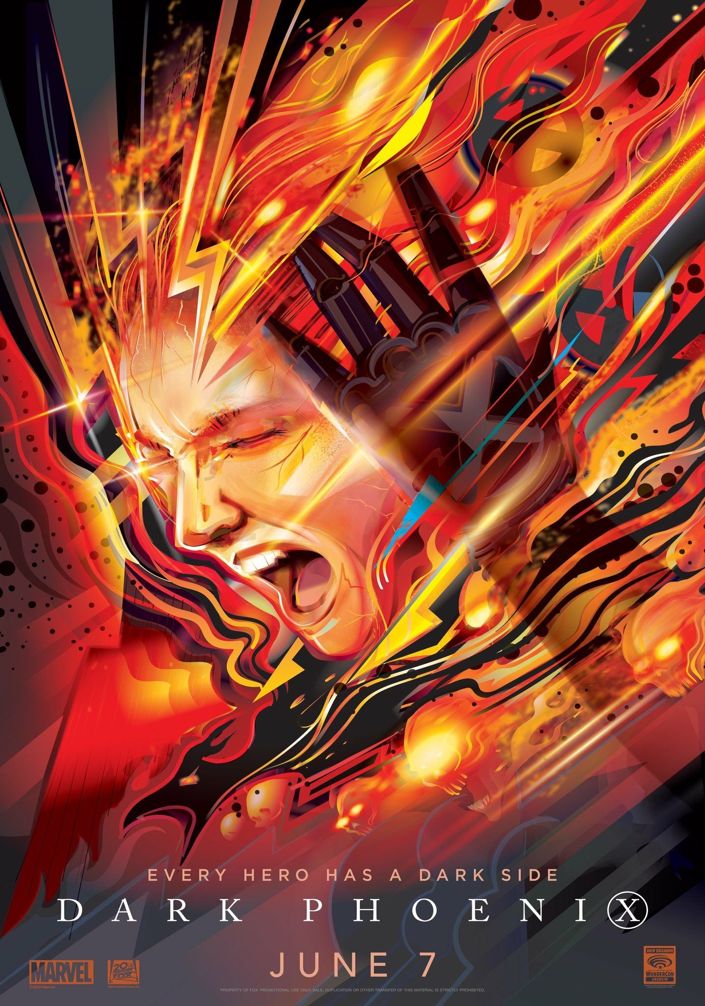 Dark Phoenix WonderCon poster