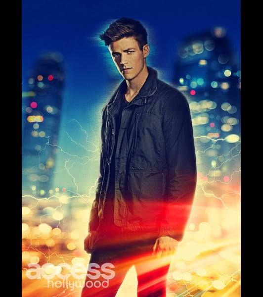 The Flash Grant Gustin Character Poster