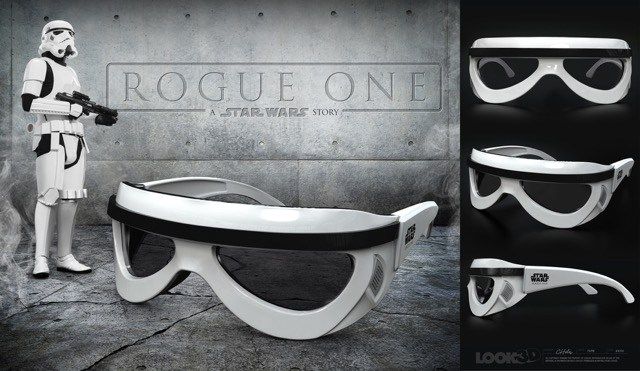 Rogue One: A Star Wars Story Stormtrooper 3D Glasses
