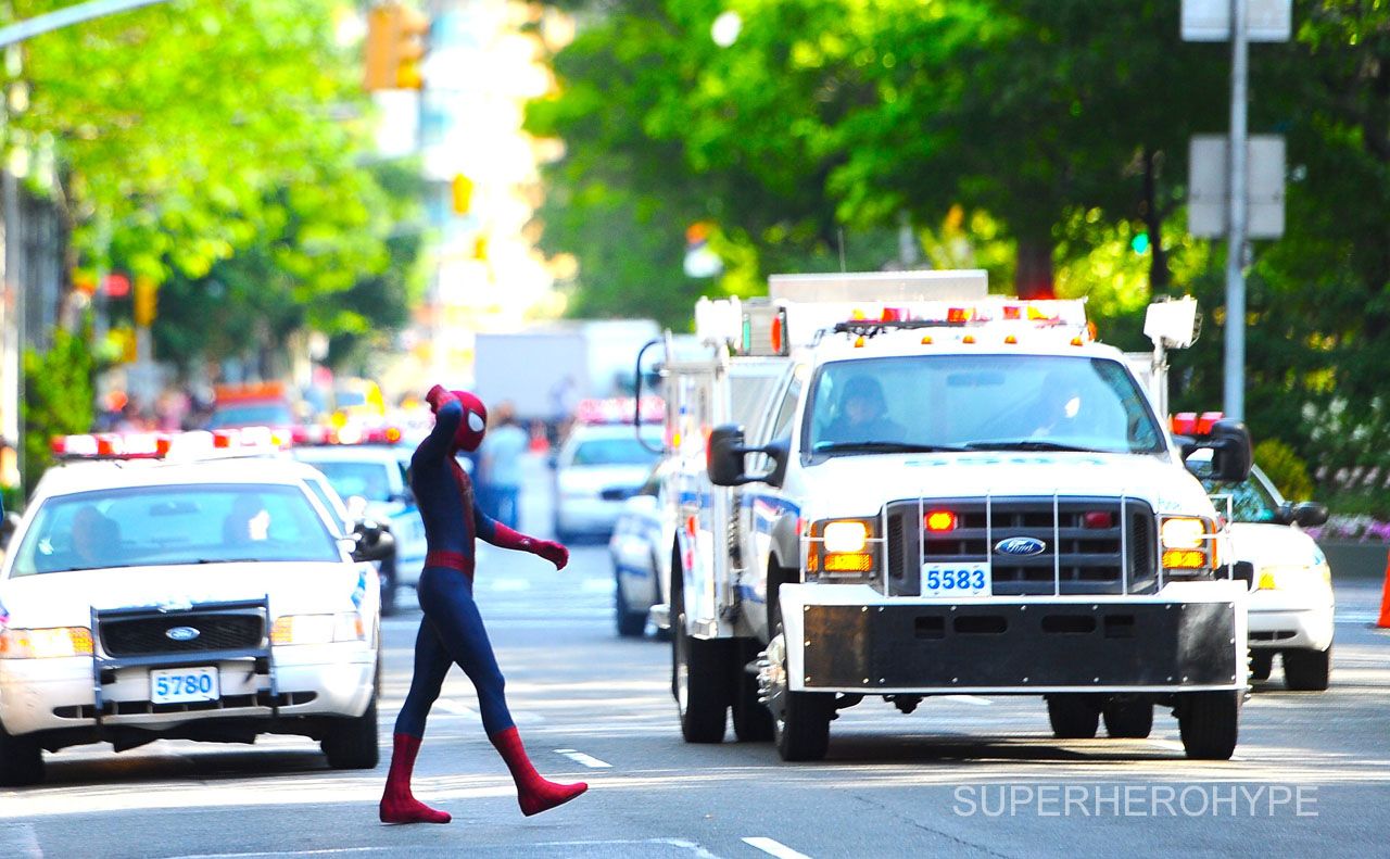 The Amazing Spider-man 2 On Set #10