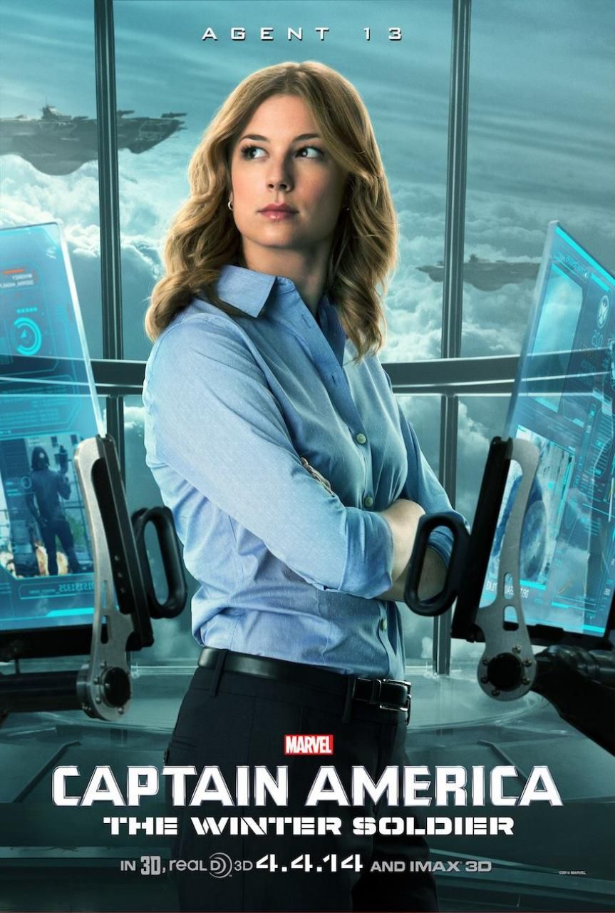 Captain America: The Winter Soldier Agent 13 Poster